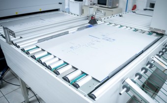 Krüger Ctp-Linie mit Barcode Leser