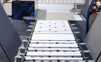 NELA plate bender and sorter